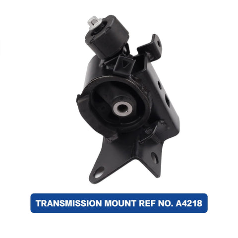 Transmission mount A4218 for Engine And Transmission Mounts Set For 2003 To 2008 Toyota Corolla Matrix And Pontiac Vibe 1.8L Auto