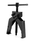 2 Claw Bearing Puller And Separator Tool With Extension Rod Forged Carbon Steel High Hardness 0 To 70mm Capacity Auto Mechanic