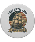 Merica Vibes Patriotic 4th Of July Sailboat Adhesive Phone Grip For Firework Nights Freedom Lovers And Red White And Blue Pride Forever