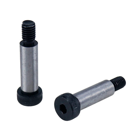 Beefy Alloy Steel Hex Socket Shoulder Screws 6 Pack, 1/2 Inch Shoulder Diameter, 1-1/2 Inch Shoulder Length, 3/8-16 UNC Threads, Durable