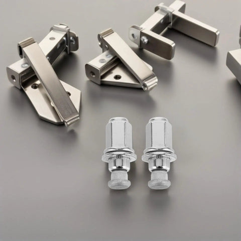 Heavy Duty 2 Sets Premium Steel Wheel Lug Nut Kit For Toyota Cars And Trucks With Easy Secure Hub Fastening Stylish Replacement Wheel Bolts That Make Your Rides Look Fresh And Run Smoother No Tools Needed. Premium steel wheel lug nuts set with silver finish