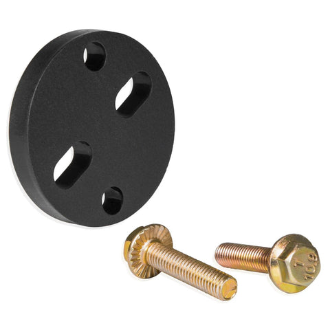 All In One Beast Of A Injection Pump Gear Puller And Engine Barring Kit For Dodge Ram Cummins Diesels 1989 To 2002 With 13mm Nut Wrench And Idle Nut Tool For VE P7100 VP44 4BT 6BT IP, shown with black circular gear puller and bolts