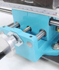 Compact Mini Metal Lathe And Wood Beads Machine With 7 Speed Adjustable Settings Up To 7000 Rpm close-up of precision components