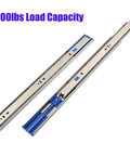 Soft Close Drawer Slides Set 5 Pairs 18 Inch 100 Lb Capacity Full Extension Side Mount Rails Heavy Duty Cold Rolled Steel