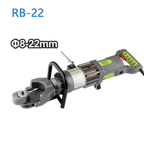 Handy Portable Electric Hydraulic Rebar Bender For Steel Bars, compact tool designed for 8-22mm rebar bending.