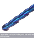 Two Pack Ball Nose End Mill Cnc Router Bit One Eighth Inch Cutting Diameter One Sixteenth Inch Radius Close-Up