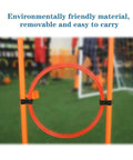 Close-up of hoop in Drone Racing Obstacle Course Kit For Indoor And Outdoor Use Realistic Model Aircraft Practice Gear Crafted