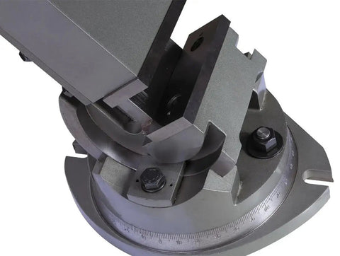 3 Axis Precision Tilting Vise With 3 Inch Jaw Width And 3 Inch Opening For Milling And Machining 360 Degree Swivel Base