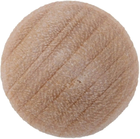 Solid Birch Screw Plugs 1/2 Inch Diameter Round Mushroom Head With Shoulders Pack Of 50 Heavy Duty Dowels Stainable Nailed Down Diy Makeover Sweet Finish Pro Gear