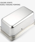 Super Solid Stainless Steel Coffee Knock Box Built Like A Tank For Totally Hassle Free Espresso Shot Cleanup With A Wide Mouth Design, showing its durable, polished surface.