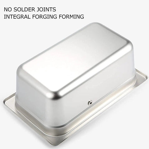 Super Solid Stainless Steel Coffee Knock Box Built Like A Tank For Totally Hassle Free Espresso Shot Cleanup With A Wide Mouth Design, showing its durable, polished surface.