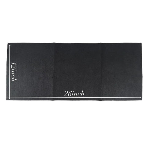 Heavy Duty Built Tough Welding Blanket Fireproof Withstand Up To 1800F Heat Resistant Carbon Felt For Welders, size 12x26 inches