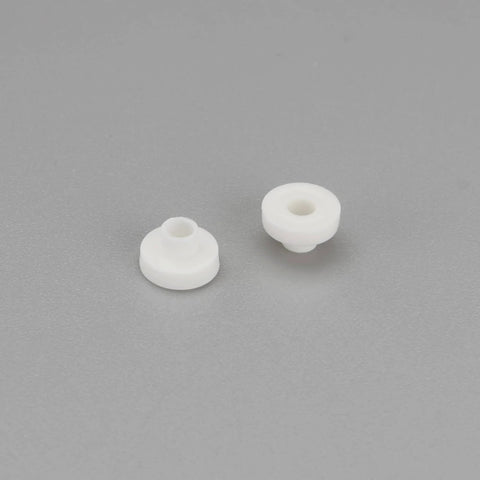 Close-up of thermal washer granules from Pro Grade Mica Insulator Kit for TO-3 and TO-204AA semiconductors