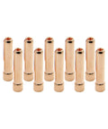 Stubby Collet For WP17 WP18 WP26 TIG Torch 10N24S 3/32 Inch Copper Consumables Pack Of 10 2.4mm Replacement Parts