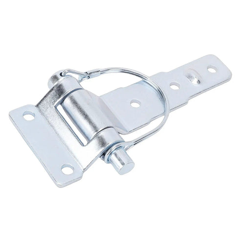 Heavy Duty Detachable Steel Trailer Door Hinges With Zinc Plating Rock Solid Rust Proof close-up view, sturdy steel build.