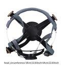 4 Point Hard Hat Replacement Suspension Kit With Shock Absorbing Liner, Universal Lightweight Cap Insert shown from top view