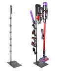 Durable Floor Storage Stand For Dyson V15 Detect V11 V10 V8 V7 V6 Cordless Vacuum Cleaners With Full Metal Organizer And Six Hooks