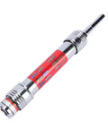Premium 8-19mm Socket Bit Extension Set With Heavy Duty Alloy Steel Construction And Impact Ready Design Perfect For Home Furniture Repair Cabinet Installation And Toughest DIY Projects You Got Going, red alloy steel socket bit extension