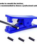 Hand tool cutting 10000mm 32.8ft Bicycle Hydraulic Brake Hose 5mm Universal High Pressure 10000 PSI Cut To Fit Inner Liner Braided Nylon Hose Made In Taiwan Beefed Up Upgrade For Several Bikes