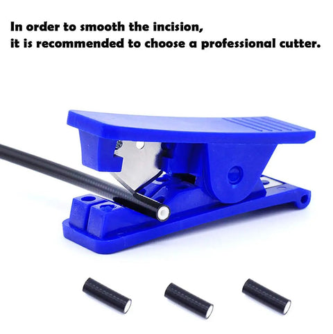 Hand tool cutting 10000mm 32.8ft Bicycle Hydraulic Brake Hose 5mm Universal High Pressure 10000 PSI Cut To Fit Inner Liner Braided Nylon Hose Made In Taiwan Beefed Up Upgrade For Several Bikes