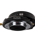 Tilt Shift Lens Mount Adapter For Olympus OM Lenses To Micro Four Thirds Bodies With 20mm Shift, 10 Degree Tilt, 360 Degree Rotation, Built In Adjustment, Pro Grade Craft For Vintage Glass On Modern Mirrorless black metal adapter