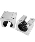 One Pc SBR16UU Linear Motion Ball Bearing Slide Block Bushing For 16mm Linear Shaft Guide Rail CNC And 3D Printer showing two views