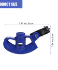 Pro Manual Tube Bender For Aluminum Alloy And Thin Iron Tubing High Strength Slip Resistant Design dimensions 7.87 in x 3.54 in