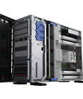 Dual Intel Xeon Gold 6130 Built Like A Tank Tower Server Bundle With 256GB DDR4 RAM And 30.72TB Enterprise SSD Storage Hardware RAID Control And Dual Power Supply, opened side view