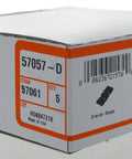 Box of Drawer Pull Out Stop Kit with Included Drawer Rollers and Flexible Center Roller Option Tack Glides for Quiet Smooth Sliding
