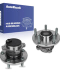 Rear Wheel Hub Bearing Assemblies Left And Right With ABS Replacement For 2004 2013 Mazda 3 And 2012 2017 Mazda 5 2 Piece Set