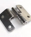 Set Of 4 Detachable Hinges With Left Hand Lifting Sliding Joint Design Classic Durable Metal Hardware Quiet Soft Close Dampers