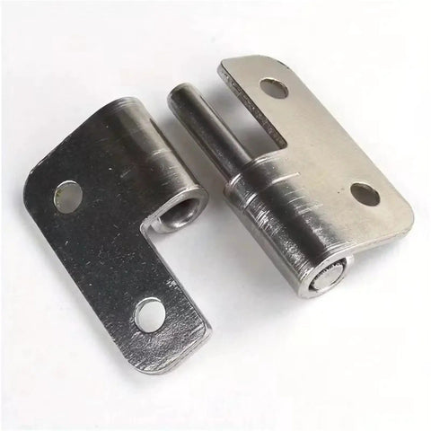 Set Of 4 Detachable Hinges With Left Hand Lifting Sliding Joint Design Classic Durable Metal Hardware Quiet Soft Close Dampers