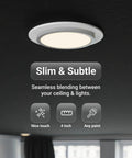 12 Pack Goof Rings For 4 Inch Recessed Lights White Matte Finish Outer Diameter 6.7 Inches Inner Diameter 4.25 Inches Durable Plastic Flush Mount Ceiling Trim Covers For Clean Quick Ceiling Repair