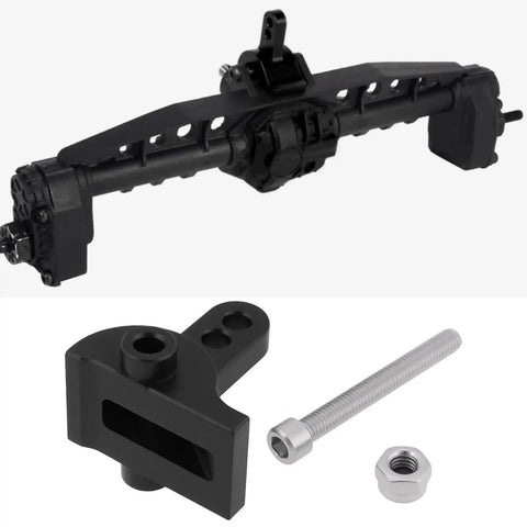 Rear Upper Link Riser For Axial SCX10 III AR45P Shafts One Tenth Scale RC Crawler LCG Chassis, Dual Height Settings 12mm And 17mm
