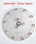 Go To Kitchen Must Have Large Lazy Susan Serving Turntable with stable aluminum bearing for easy spin and strong support.