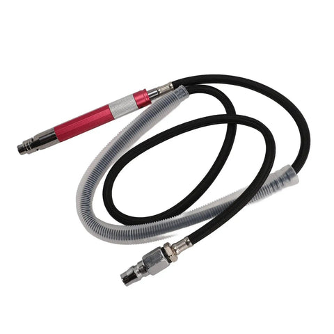 Slick Air Pencil Die Grinder Kit Pneumatic Power Tool with Quick Chuck for Engraving Polishing air hose and pen attachment.