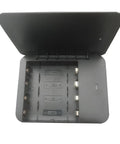 Open battery compartment of Battery Operated Phone Charger With LED Light And USB Output Emergency Power Bank Powered By 4 AA Batteries