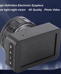 4K HD Eyepiece Camera With 3 Inch Screen For 22mm To 46mm Optical Telescopes And Microscopes Real Time Live Monitoring Ultra Clear Viewing