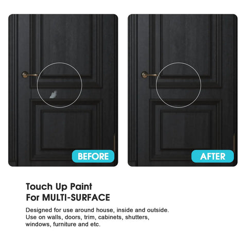 Beige Multi Surface Touch Up Paint With Built In Brush For Indoor And Outdoor Use On Walls Cabinets Doors Trim Furniture Windows Shutters And More For Any Home Project No Mess