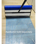 Hard Surface Protection Film 24 Inch By 200 Foot Floor Shield with applicator on wooden floor