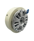 Close-up of Magnetic Powder Clutch Brake System PB-050 Heavy-Duty Unwinding And Material Fitting Machine With Protruding Shaft PB-100