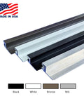Aluminum Track Porch Screen Kit For DIY Screened In Porch And Patio Upgrade With 94 Inch Extruded Track Five Sticks Colors