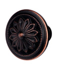 Oil Rubbed Bronze Flower Shaped Cabinet Knob Set 12 Pack For Cabinets And Drawers A Simple Upgrade With Durable Solid Zinc Alloy