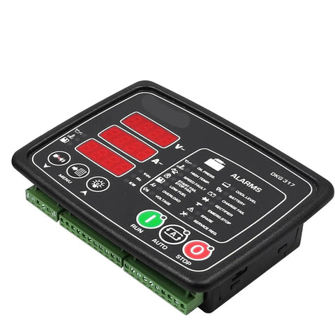 Manual And Remote Start Unit Controller For Generator Control Panel Easy Install Plug And Play 1 Piece Phase Angle Controller with green terminals