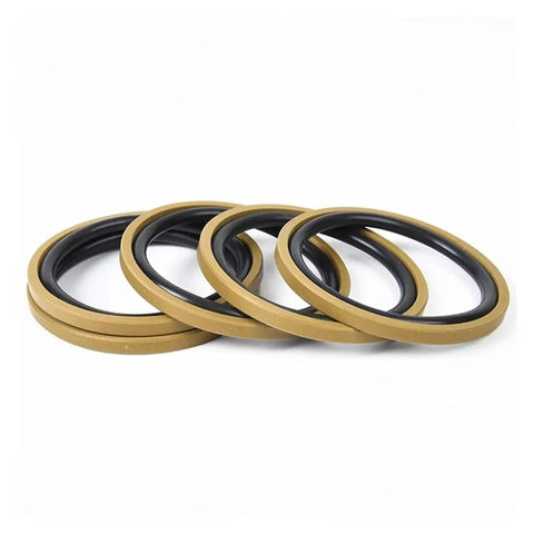 Spring Loaded Pin and Gray Ring Seal Kit for Shaft Bore in Reciprocating and Rotary Hydraulic Cylinders, Oil Seal Gasket Assortment 18x3.2