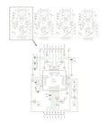 Circuit diagram for Five Pack A4988 Stepper Motor Driver Modules With Heat Sink, Bang-For-Your-Buck High Current Controller Kit.