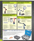 Workhorse 1 Inch Dial Indicator With Magnetic Back Set For Precision Measurement, 2 Inch Dial Face, Interchangeable Stainless Steel 4-48 Thread Contact Point, Durable And Accurate Metrology Tool For Machining And Inspection displayed in a catalog of indicator and magnetic base kits.