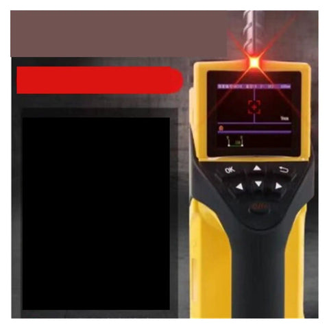 Dead Solid Digital Stud Finder Wall Scanner With Crisp Color Lcd Panel multi coil sensor showing LCD display and controls.