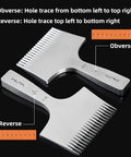 French Style 20 Tooth Pricking Iron Leather Chisel All Polished Punching Tool Kit Obverse 3.0 Mm For Leatherworking