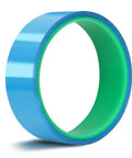 Tubeless Bike Rim Tape For 700C Rims Wide 21 To 35 Mm 10 M Roll Dual Color Blue Exterior Green Interior Strong Adhesion MTB And Road Compatible Rim Protector Strip For Secure Tubeless Setup